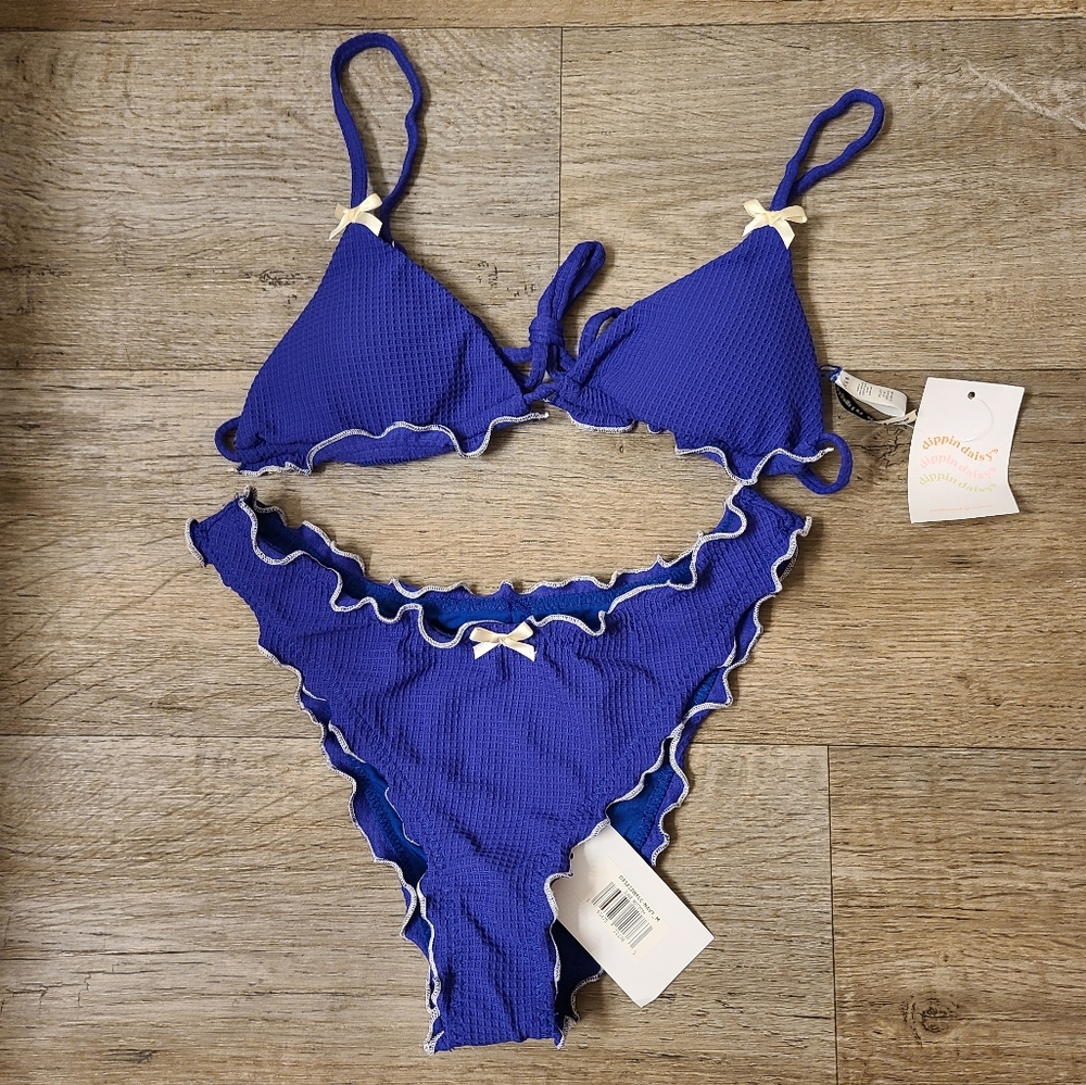 Dippin' Daisy's Blue Bikini Set